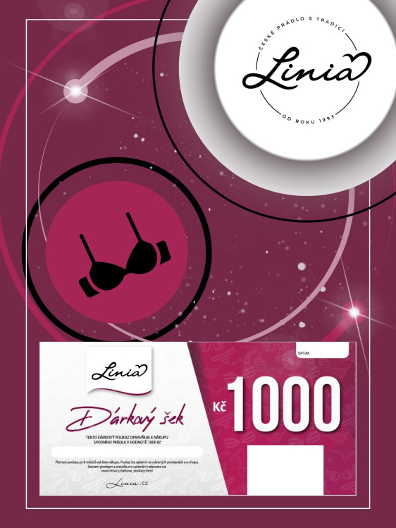 detail Dárkový poukaz 1000,- POŠTOU
