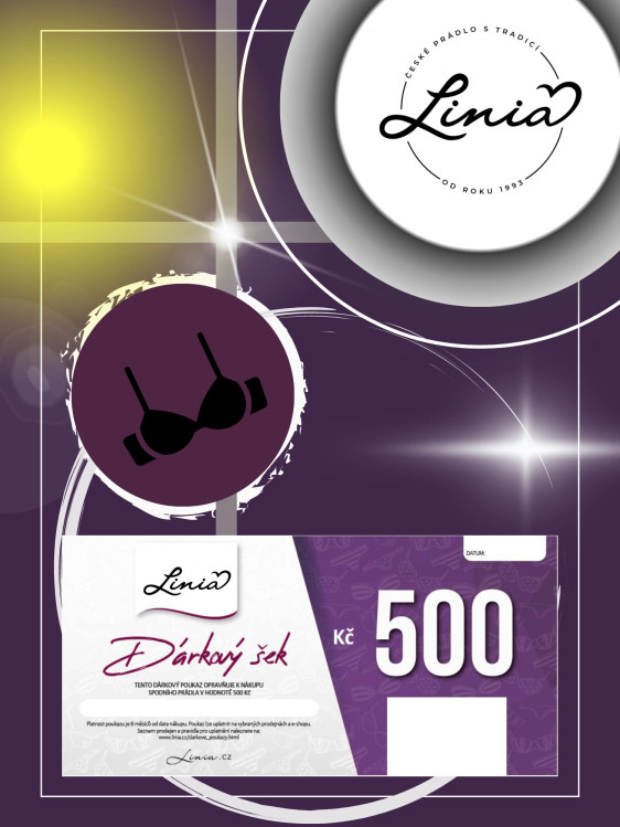 detail Dárkový poukaz 500,- POŠTOU